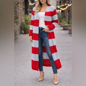NWT Rehab Lab Long Open-Front Sweater Cardigan sz M